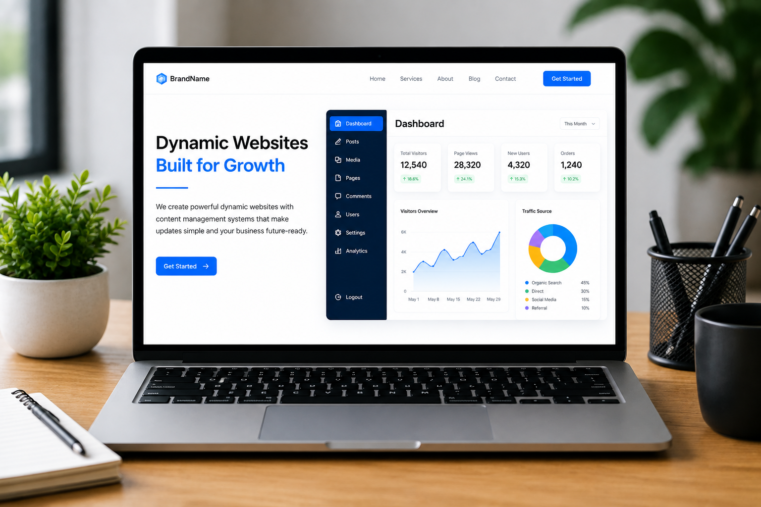 Dynamic Website Design