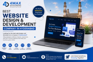 Which is the best website design and development company in Hyderabad offering professional web design and development services