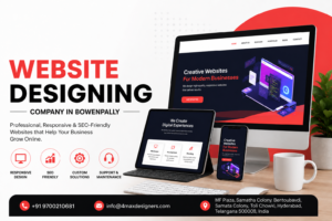 Website designing company in Bowenpally providing professional responsive and SEO-friendly web design services