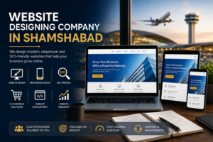 Website designing company in Shamshabad providing responsive, SEO-friendly and professional web design services