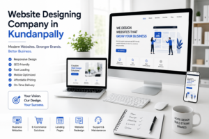 Website designing company in Kundanpally providing modern, responsive and SEO-friendly website design services