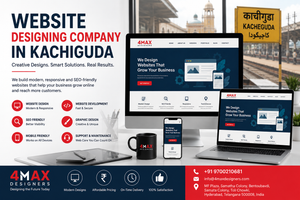 Website designing company in Kachiguda providing modern, responsive and SEO-friendly website design services