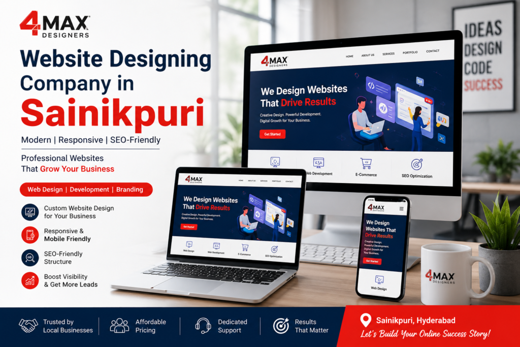 Website designing company in Sainikpuri providing responsive, professional and SEO-friendly website design services
