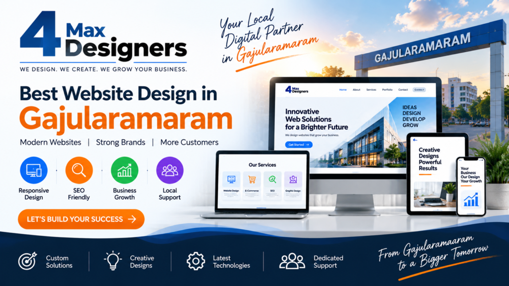 Best Website Design in Gajularamaram