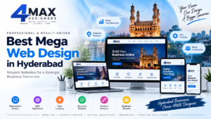 Best Mega Web Design in Hyderabad by 4MAX Designers