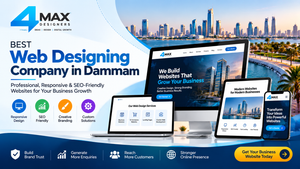 Best Web Designing Company in Dammam by 4MAX Designers