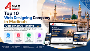 Top 10 Web Designing Company in Madinah October 2026 Ranking by 4Max Designers