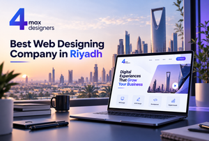 Best Web Designing Company in Riyadh by 4Max Designers