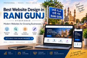Best Website Design in Rani Gunj by 4Max Designers Hyderabad