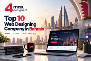 Top 10 Web Designing Company in Bahrain October 2026 Ranking by 4 Max Designers